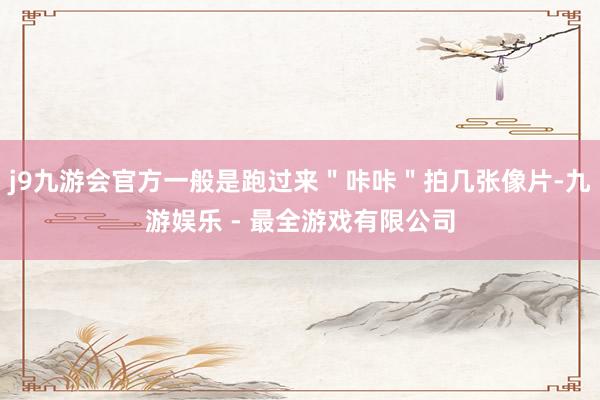 j9九游会官方一般是跑过来＂咔咔＂拍几张像片-九游娱乐 - 最全游戏有限公司